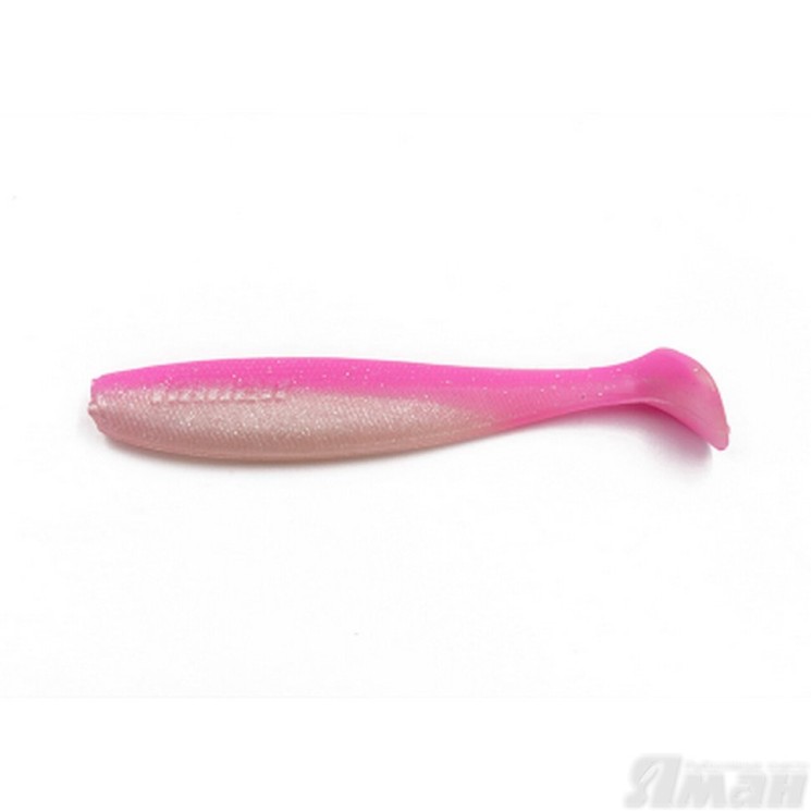 Виброхвост Yaman Sharky Shad, 3,75", цвет 29 - Pink Pearl, 5 шт Y-SS375-29