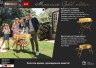 Мангал на колесах Boyscout Gold с 2 столиками и дровницей 61501