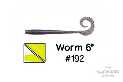 Приманка червь Gary Yamamoto Worm 6" цвет 192, 10 шт