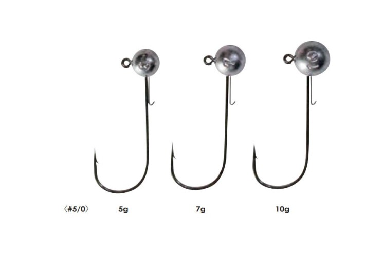 Джиг-головка Vanfook JD-31B крючок 5/0, 10г (3 шт)