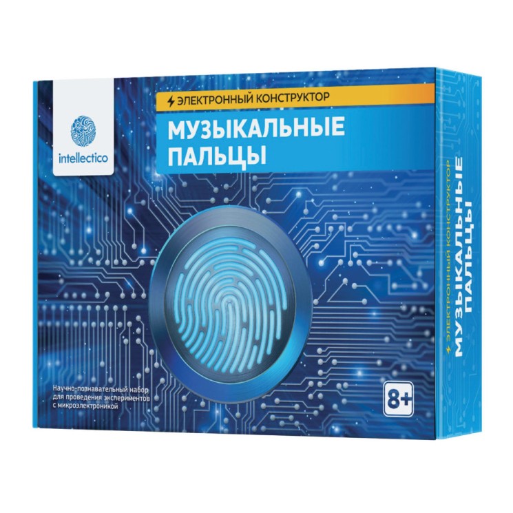 Электронный конструктор Intellectico Музыкальные пальцы 1007