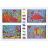 Раскраска по номерам А4 Юнландия В Океане 4 картинки 661610
