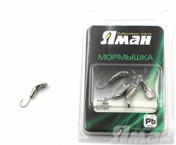 Мормышка Яман Комар с отв., цвет NL, р.4 (5 шт.) Я-МР03