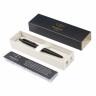 Ручка шариковая Parker "Jotter XL Monochrome Black BT", корпус черный, нерж. сталь, синяя, 143763