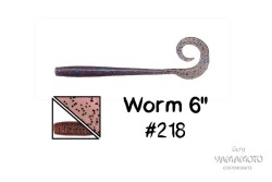 Приманка червь Gary Yamamoto Worm 6" цвет 218, 10 шт