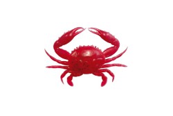 Приманка краб Nikko Super Crab 6" цвет CO2 Solid Red