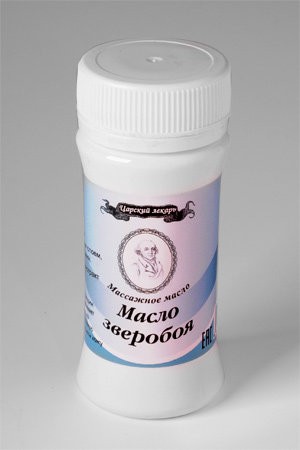 Масло банное массажное Зверобой масло 70мл М-02