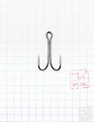 Крючок Koi Short Double Hook № 2 , BN, двойник (10 шт.) KH2311-2BN