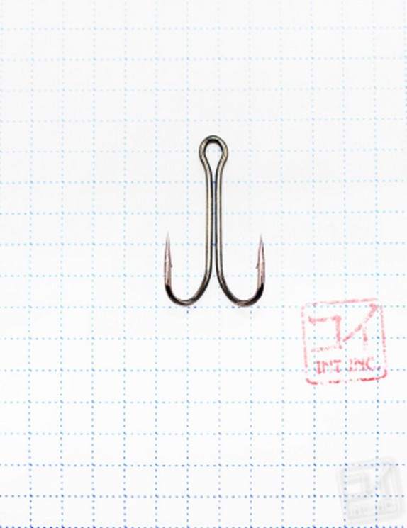 Крючок Koi Short Double Hook № 2 , BN, двойник (10 шт.) KH2311-2BN