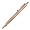 Ручка шариковая Parker "Jotter XL Monochrome Pink Gold PGT", розовое золото, сталь, синяя, 143765