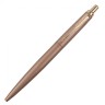 Ручка шариковая Parker "Jotter XL Monochrome Pink Gold PGT", розовое золото, сталь, синяя, 143765