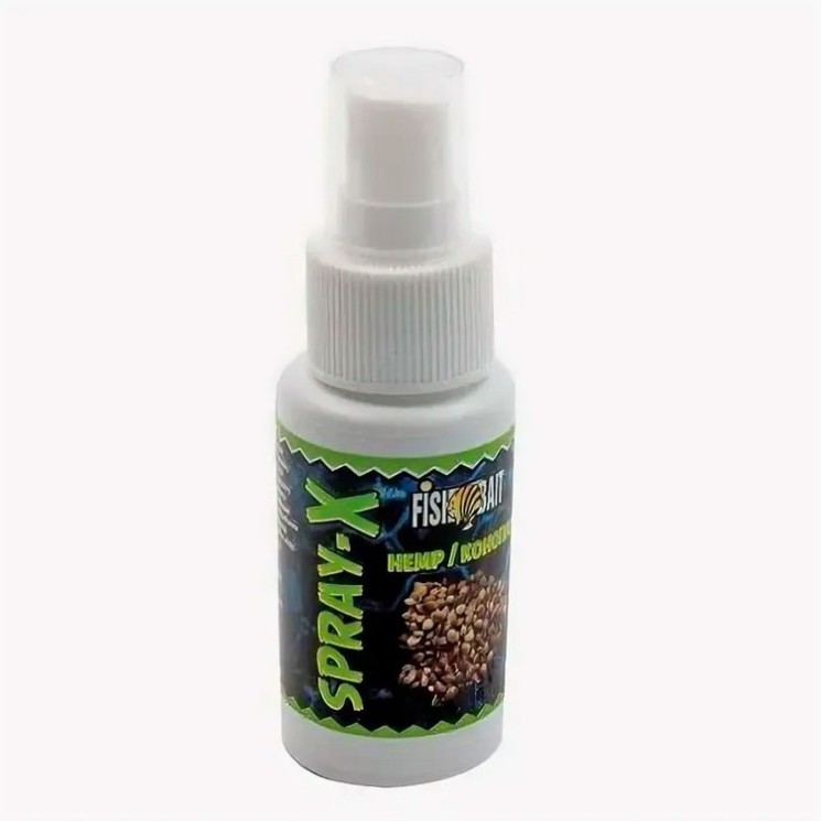 Ароматизатор для рыбалки FishBait Spray-X 50мл Конопля fbs-40371