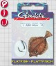 Поводок Gamakatsu BKD-5013F Flatfish D0,35 мм, 60 см, крючок №4, 10 шт, 140161-00400-035