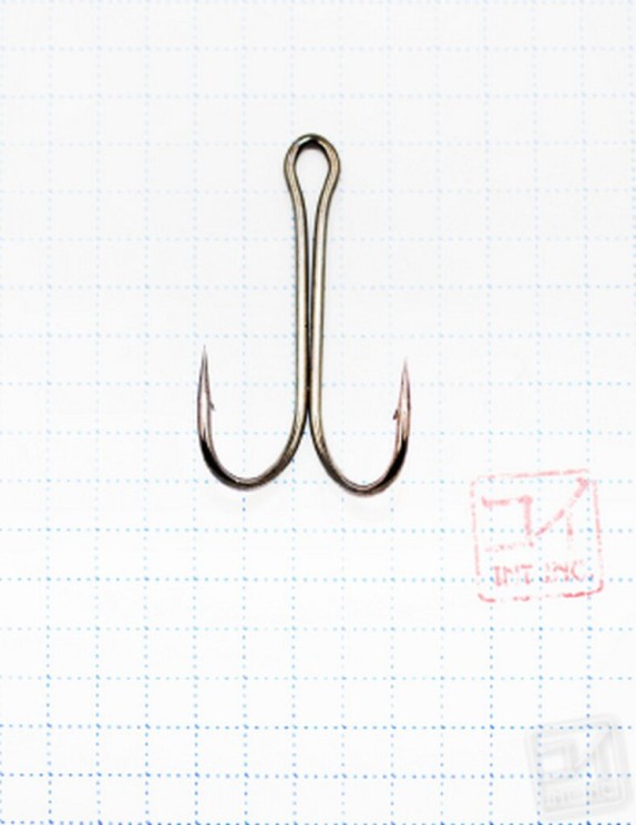 Крючок Koi Short Double Hook № 2/0 , BN, двойник (10 шт.) KH2311-2/0BN