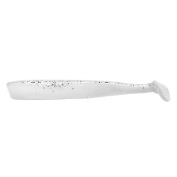 Виброхвост Helios Chebak 3,15"/8 см, цвет White & Sparkles 7 шт HS-3-002