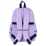 Рюкзак Brauberg Pastel с термо-нашивками, Lazy cat, сиреневый, 40х29х14 см, 271422