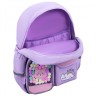 Рюкзак Brauberg Pastel с термо-нашивками, Lazy cat, сиреневый, 40х29х14 см, 271422