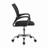 Кресло офисное Brabix Fly MG-396 сетка/ткань, черное 532086