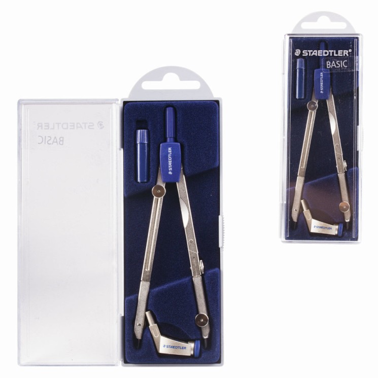 Готовальня профессиональная Staedtler Mars basic 3 предмета в пенале 554 T01