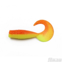 Твистер Yaman Spry Tail, 3" цвет 25 - Sunshine, 8 шт Y-ST3-25