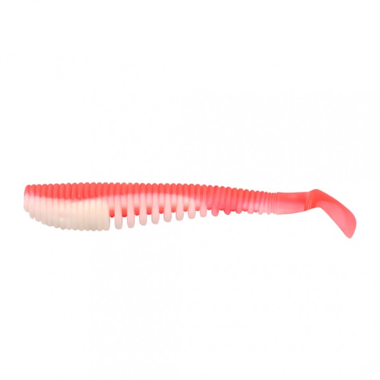 Виброхвост Yaman PRO Legend Minnow, р.2 inch, цвет #27 - Red White (уп. 6 шт.) YP-LM2-27