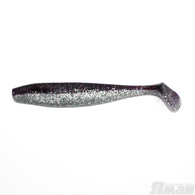 Виброхвост Yaman Sharky Shad, 5,5", цвет 19 - Silver Violet, 5 шт Y-SS55-19