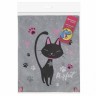 Мешок для обуви Brauberg Premium, светоотражайка, 43х33 см, Elegant cat, 271620