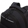 Рюкзак Grizzly анатомический, 3 отделения, BLACK, 44х28х23 см, RU-131-21/5