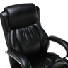 Кресло руководителя Brabix Premium Status HD-003 до 250 кг, кожа, черное 531821