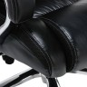 Кресло руководителя Brabix Premium Status HD-003 до 250 кг, кожа, черное 531821