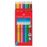 Карандаши цветные трехгранные Faber-Castell Grip 12 цветов 112412