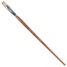 Кисть художественная Brauberg Art Classic щетина, плоская, № 14, длинная ручка 200719