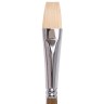Кисть художественная Brauberg Art Classic щетина, плоская, № 14, длинная ручка 200719