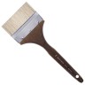 Кисть художественная Brauberg Art Classic щетина, флейц, № 100, короткая ручка 200748