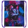 Мешок для обуви Brauberg Premium, светоотражайка, 43х33 см, Neon cat, 271621