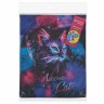 Мешок для обуви Brauberg Premium, светоотражайка, 43х33 см, Neon cat, 271621