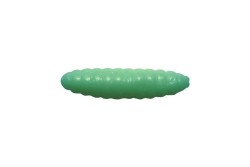 Приманка личинка Nikko Waxworm 24мм цвет Green, 8 шт