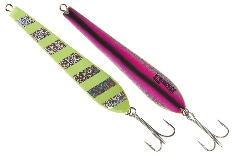 Пилькер Asari Norwegian 400г цвет 04 Silver Pink (Lumo Zebra)