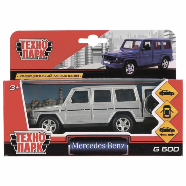 Машина инерционная Технопарк Mercedes Benz G-Class 12 см G-CLASS-SL