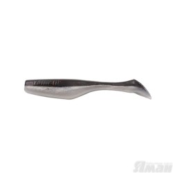 Виброхвост Yaman Greedy Shad, 5,5", цвет 34 - Black Red Flake Y-GS55-34