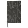 Ежедневник недатированный А5 Brauberg Vista Black 136 листов112036