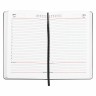 Ежедневник недатированный А5 Brauberg Vista Black 136 листов112036