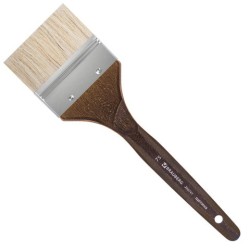 Кисть художественная Brauberg Art Classic щетина, флейц, № 75, короткая ручка 200747