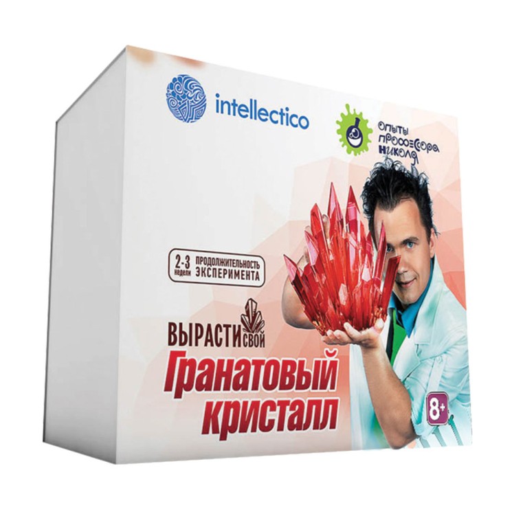 Набор для выращивания кристаллов Intellectico Гранатовый кристалл 501