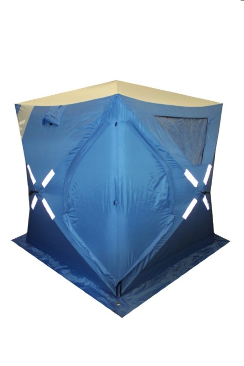 Зимняя палатка куб WOODLAND ICE FISH 2, 160х160х180 см