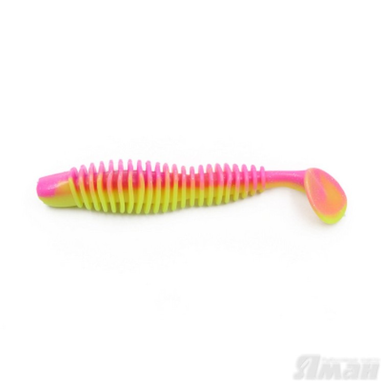 Виброхвост Yaman Arris Shad, 4", цвет 24 - Gum, 4 шт Y-AS4-24