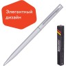 Ручка подарочная шариковая Brauberg Delicate Silver линия 0,7 мм синяя 141401