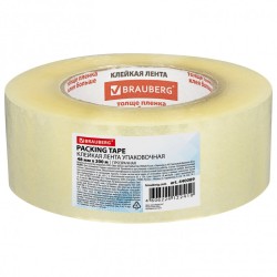 Скотч 48 мм х 200 м прозрачный 45 мкм Brauberg 440089 цена за 6 шт