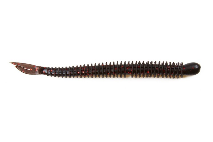 Приманка червь Higashi Triton 85мм цвет B021 F, 10 шт
