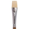 Кисть художественная Brauberg Art Classic щетина, плоская, № 20, длинная ручка 200722